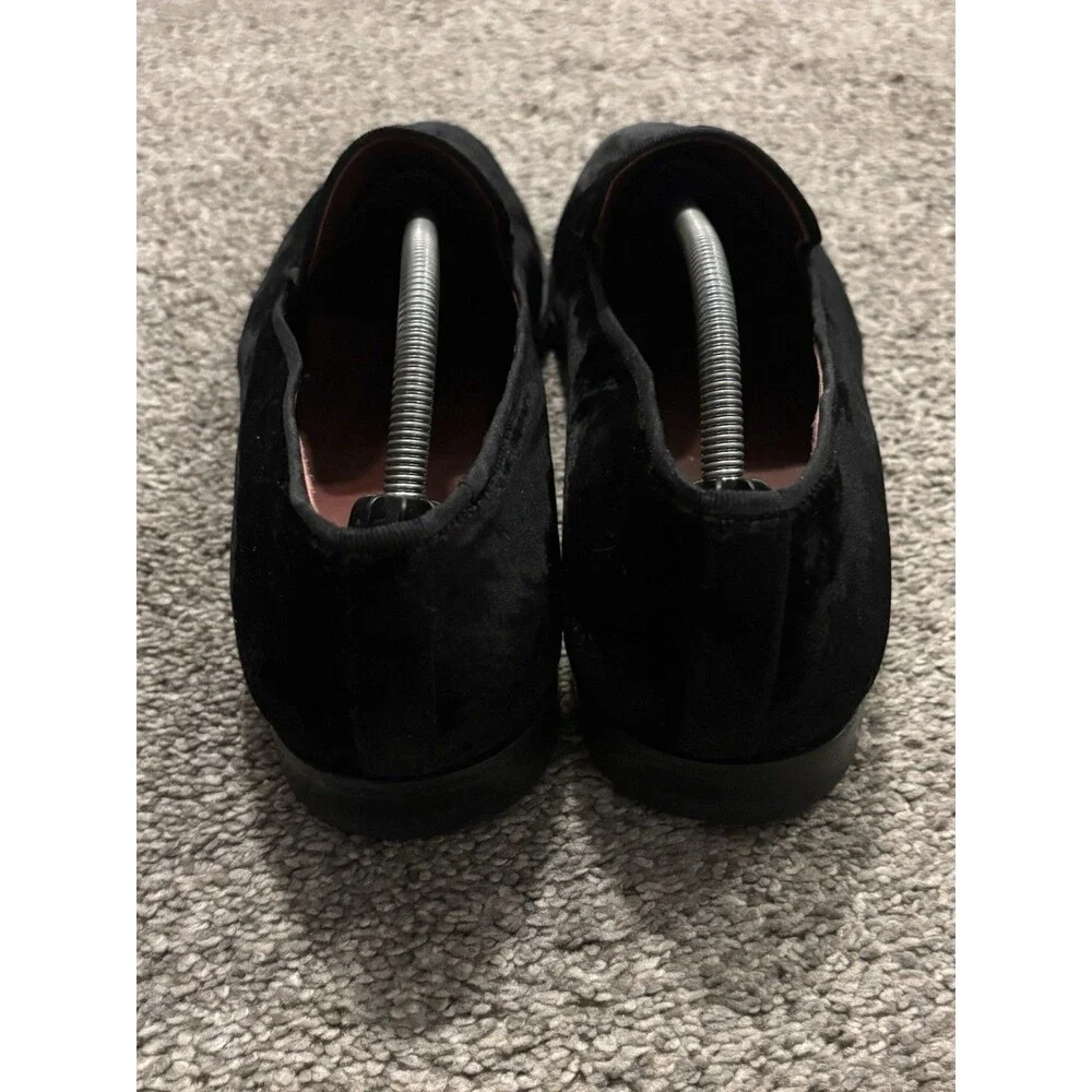 Magnanni Men's Dorio Venetian Black‎ Velvet Slip-On Loafer Size 11.5 M